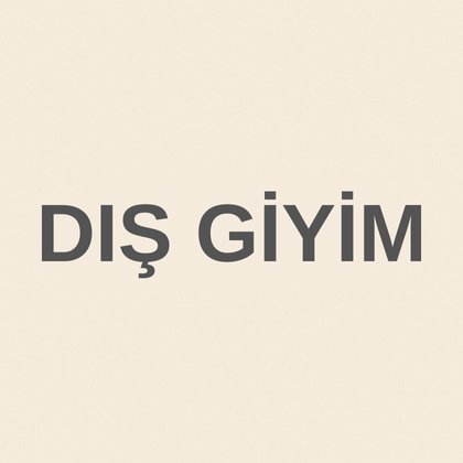 Dış Giyim